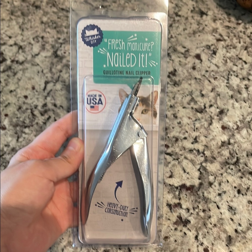 Silver Guillotine Nail Clipper